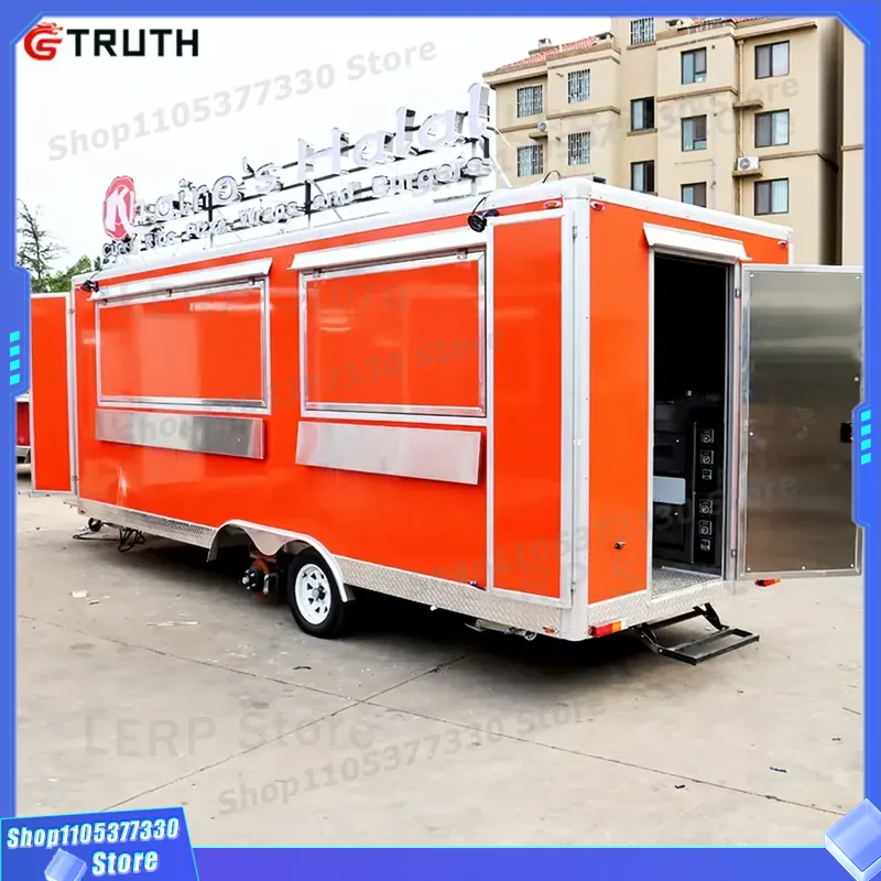 Commercial Kitchen Vendor - Camion de restauration mobile entièrement équipé