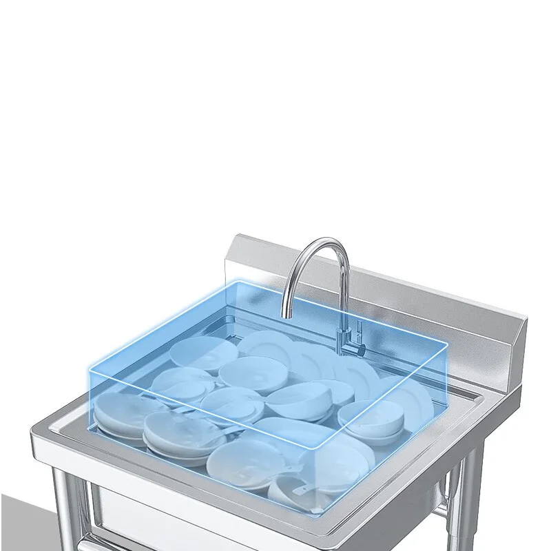 Commercial Kitchen Sink - Évier de cuisine — Évier double