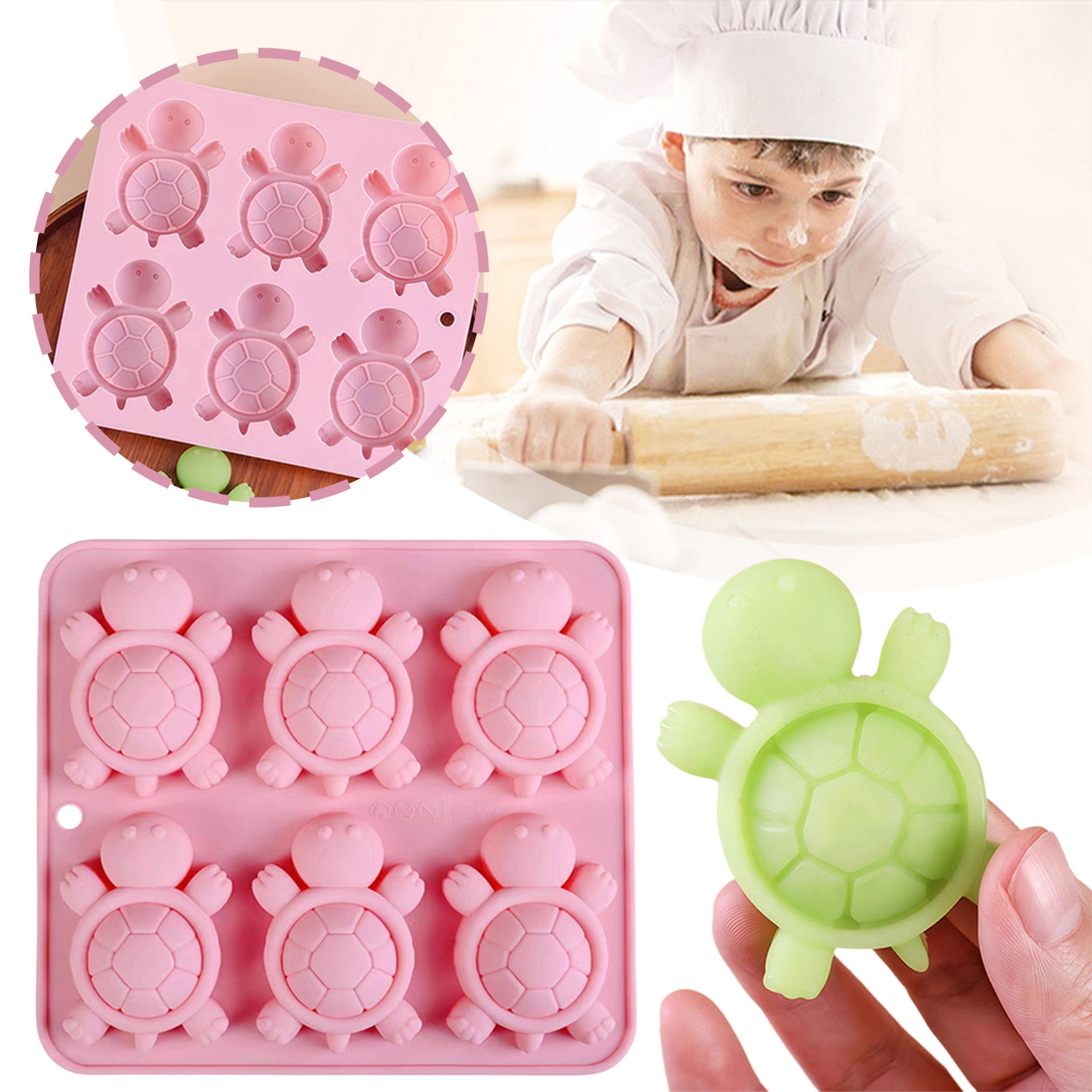 Commercial Kitchen Items - Turtles Ice Tray 3D tortues Turtles