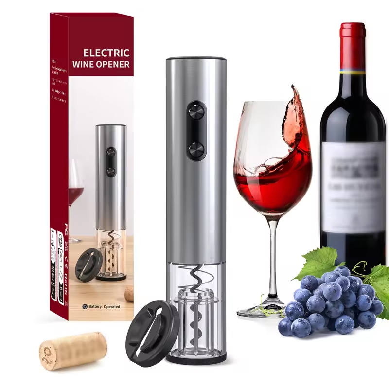 Commercial Kitchen Items - Ouvre-bouteille de vin électrique automatique, tire-bouchon