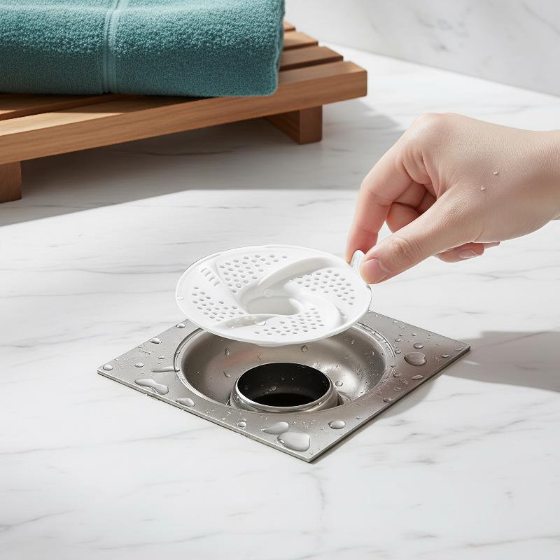 Commercial Kitchen Sink - Anti-bouchon pour drain de douche, attrape-cheveux,