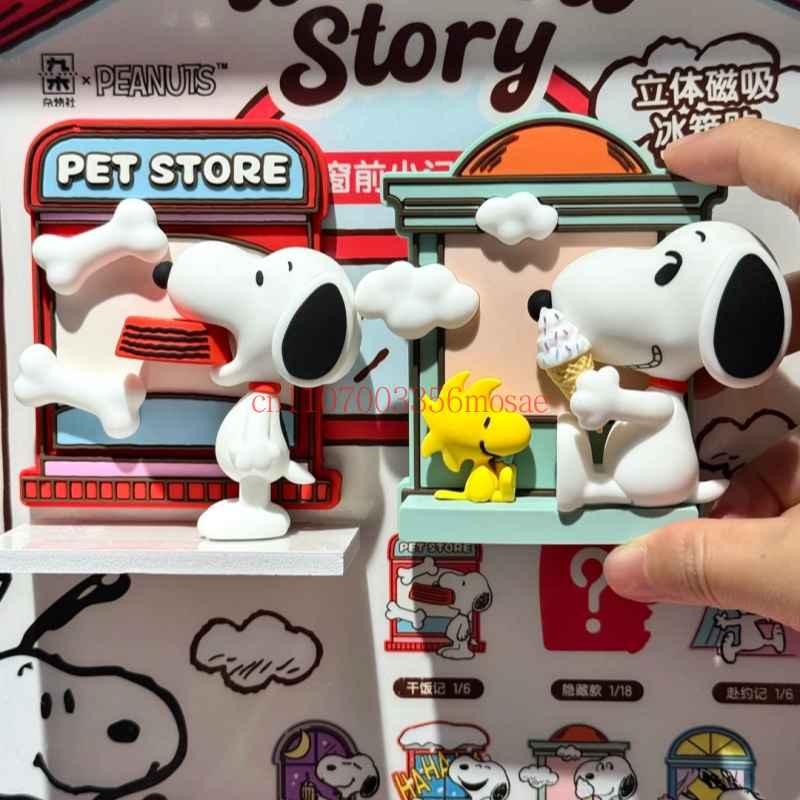 Commercial Kitchen Items - Aimants de réfrigérateur Snoopy aux cacahuètes,