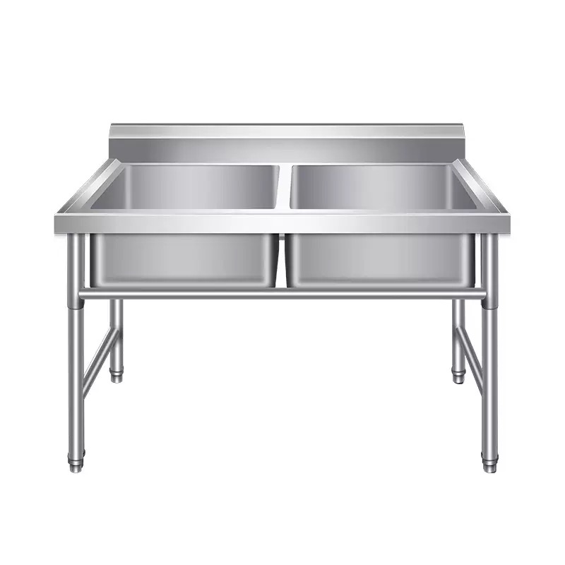 Commercial Kitchen Sink - Table de travail en acier inoxydable