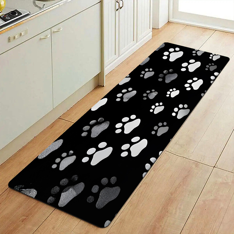 Commercial Kitchen Design - Tapis de sol antidérapant motif patte
