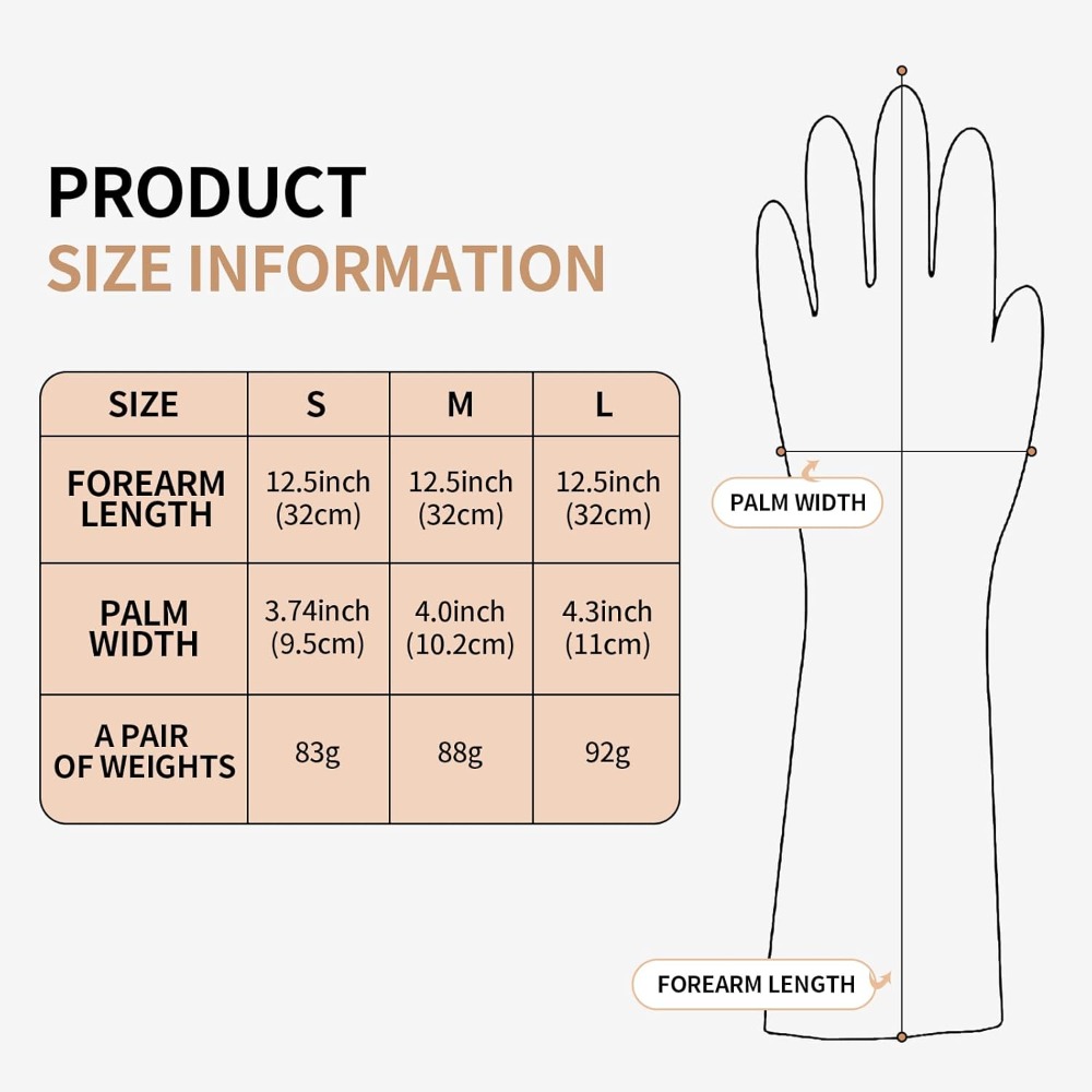 Gants en caoutchouc pour la va - Commercial Kitchen Gloves avis et prix