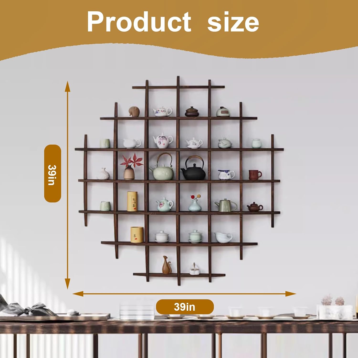 Support mural en bois massif p - Commercial Kitchen Walls avis et prix