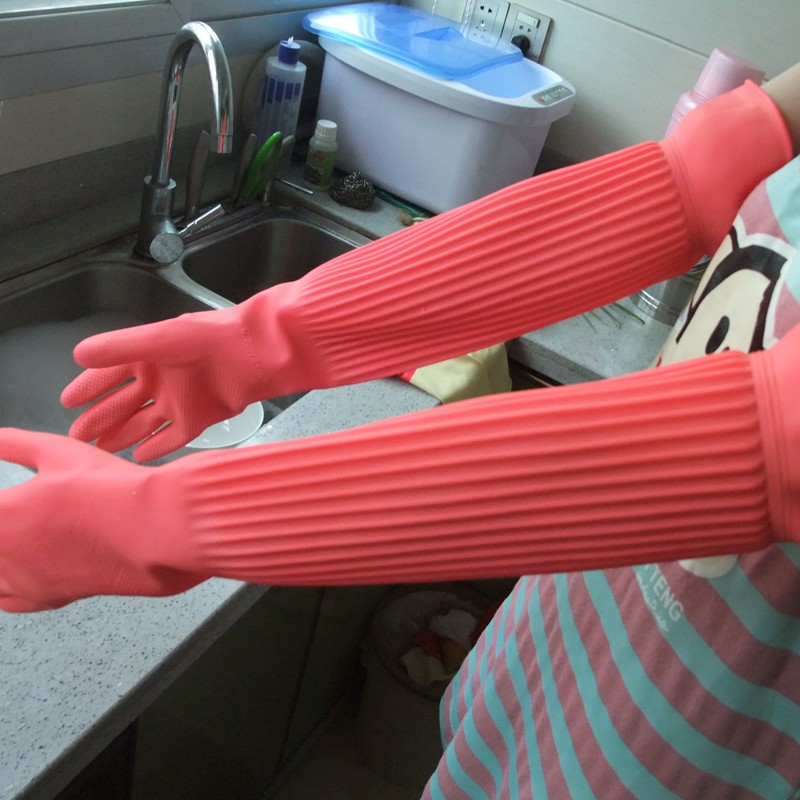 Gants longs en Latex naturel,  - Commercial Kitchen Gloves avis et prix