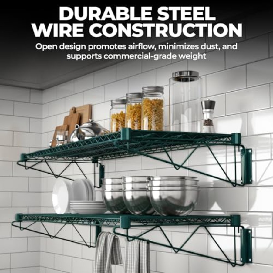 Étagère murale en fil métalliq - Commercial Kitchen Walls avis et prix