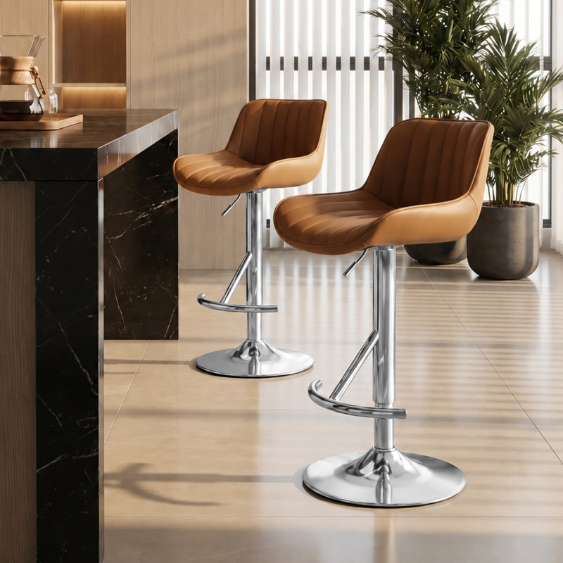 Chaise haute élégante en bois, - Commercial Kitchen Interior Design avis et prix