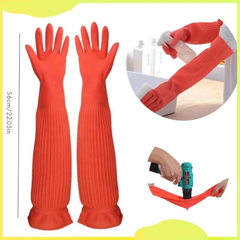 Gants de nettoyage en caoutcho - Commercial Kitchen Gloves avis et prix