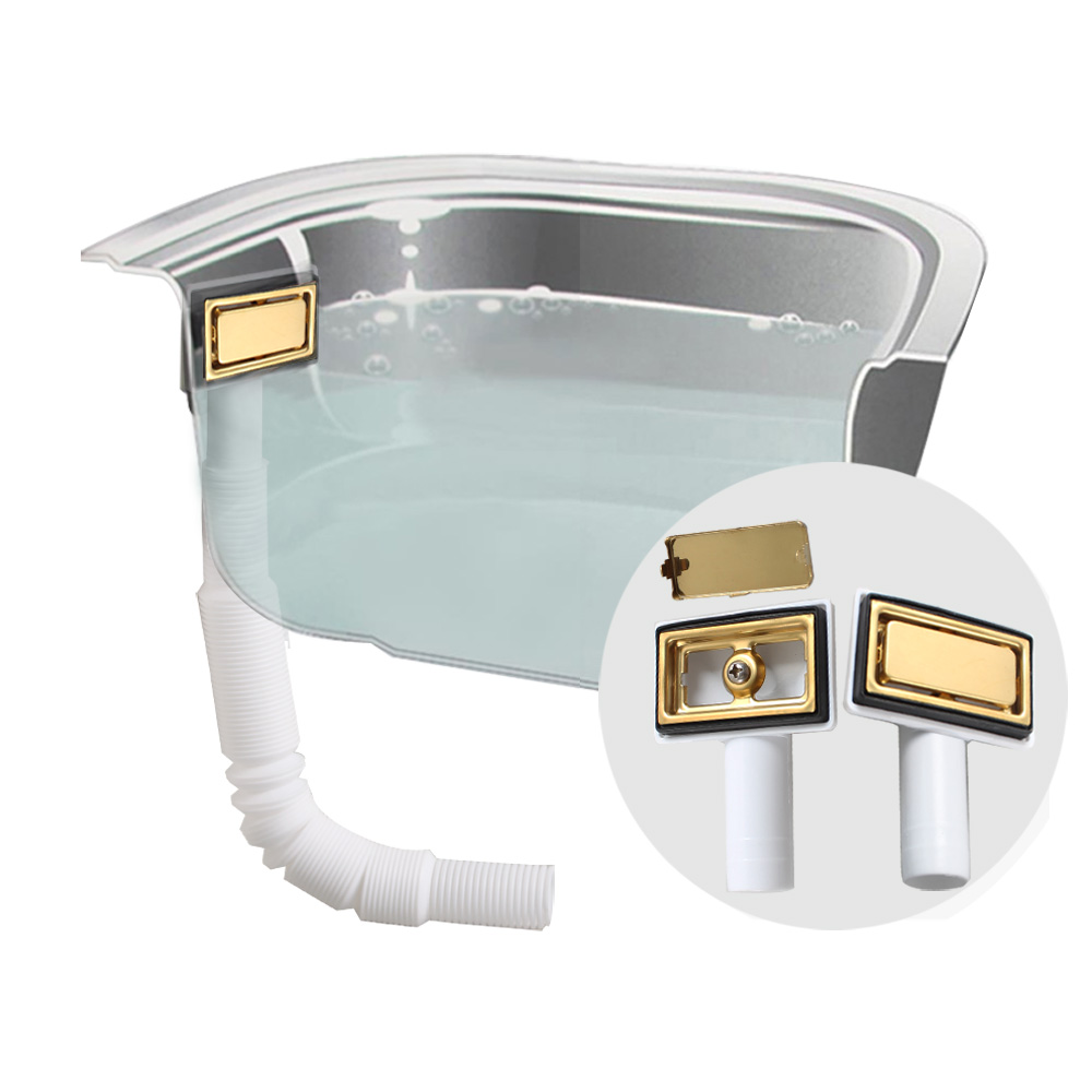 Tête de trop-plein carrée laté - Commercial Kitchen Sink avis et prix