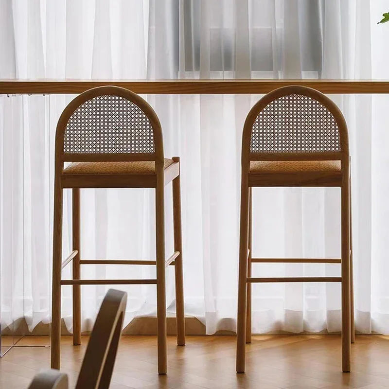 Chaise de bar en rotin et bois - Commercial Kitchen Design avis et prix
