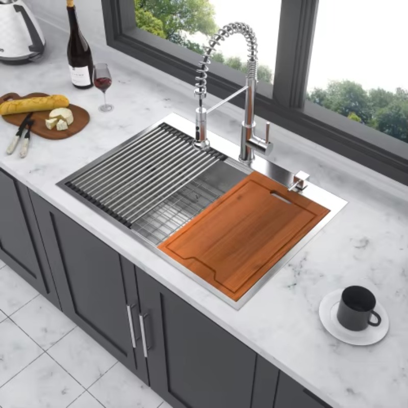 Évier de cuisine moderne en ac - Commercial Kitchen Sink avis et prix