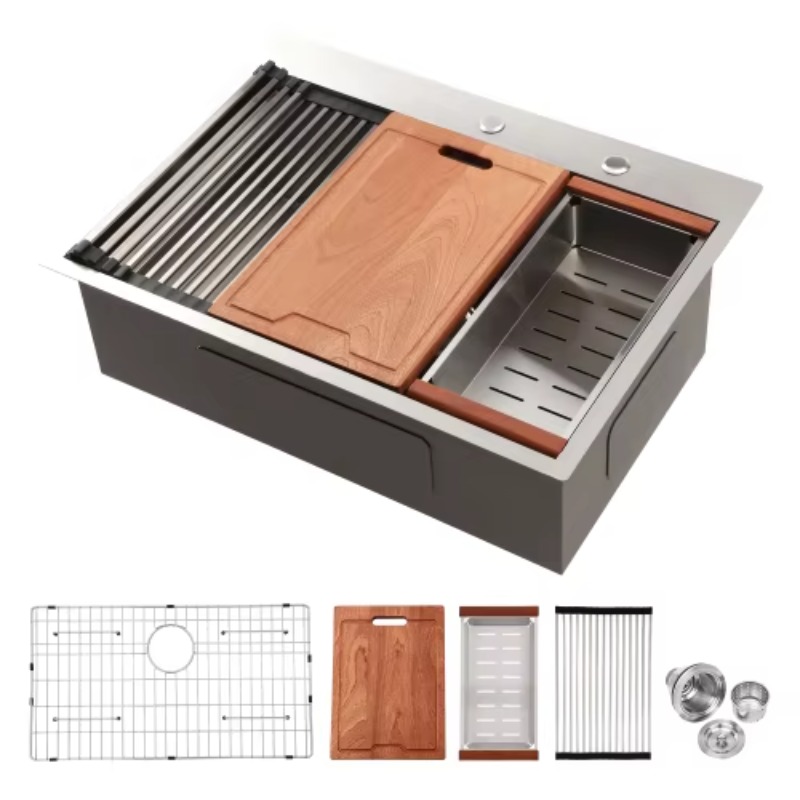 Évier de cuisine moderne en ac - Commercial Kitchen Sink avis et prix